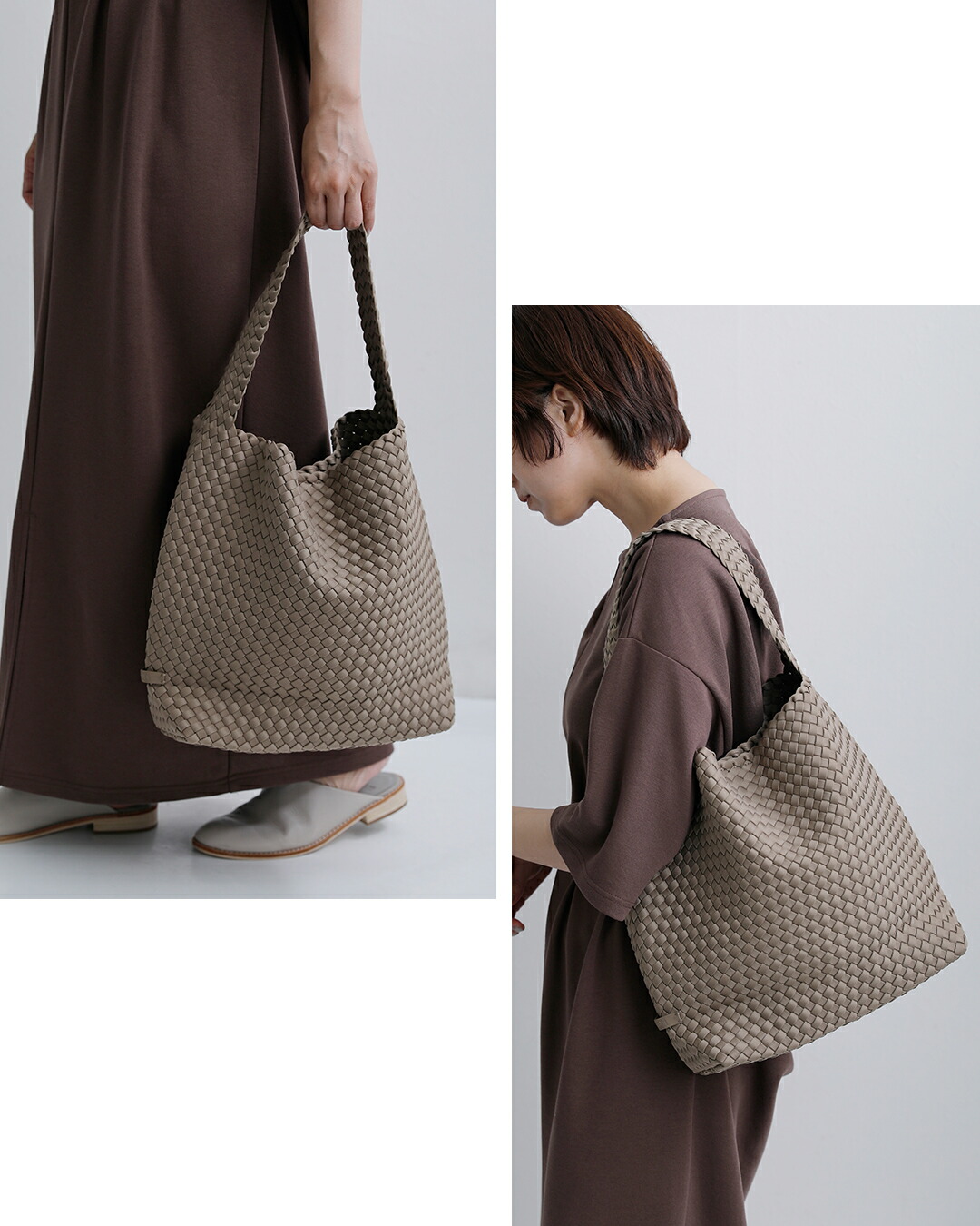 NAGHEDI(ナゲディ)メッシュ ミディアム トートバッグ Nomad Medium Hobo sn04023ld