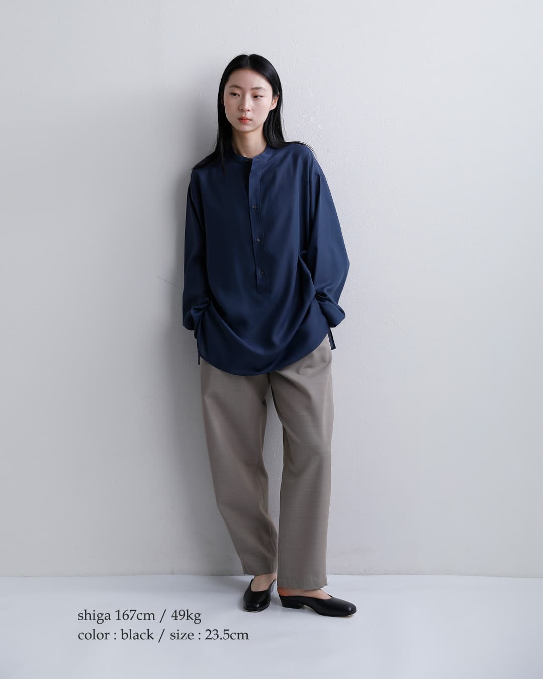 BEAUTIFUL SHOESキップレザー スクエア ミュール パンプス square-mule
