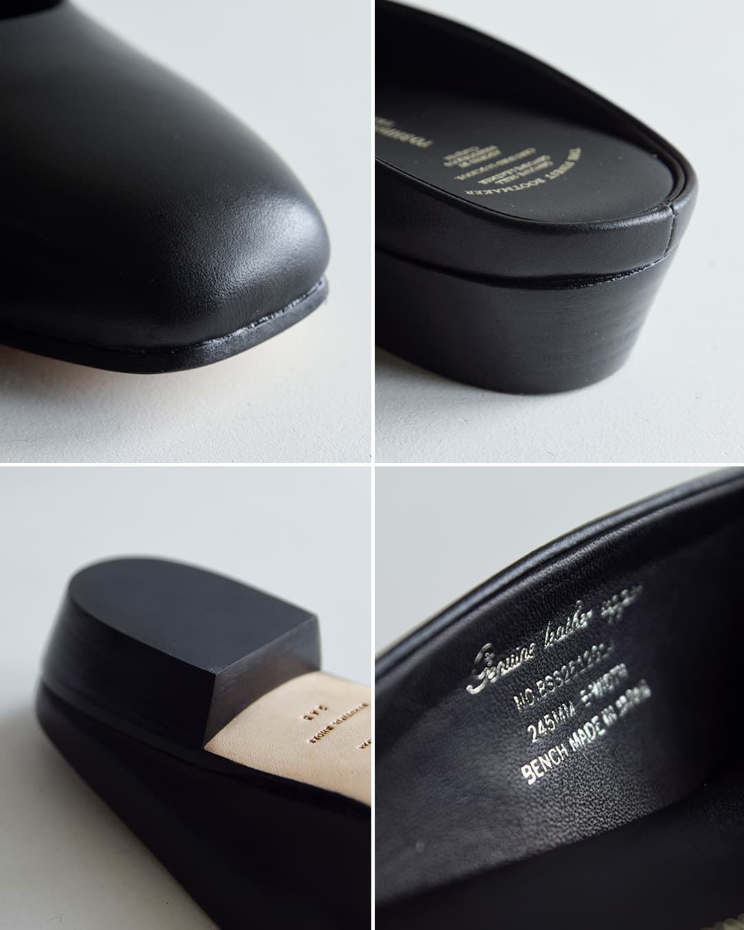 BEAUTIFUL SHOESキップレザー スクエア ミュール パンプス square-mule