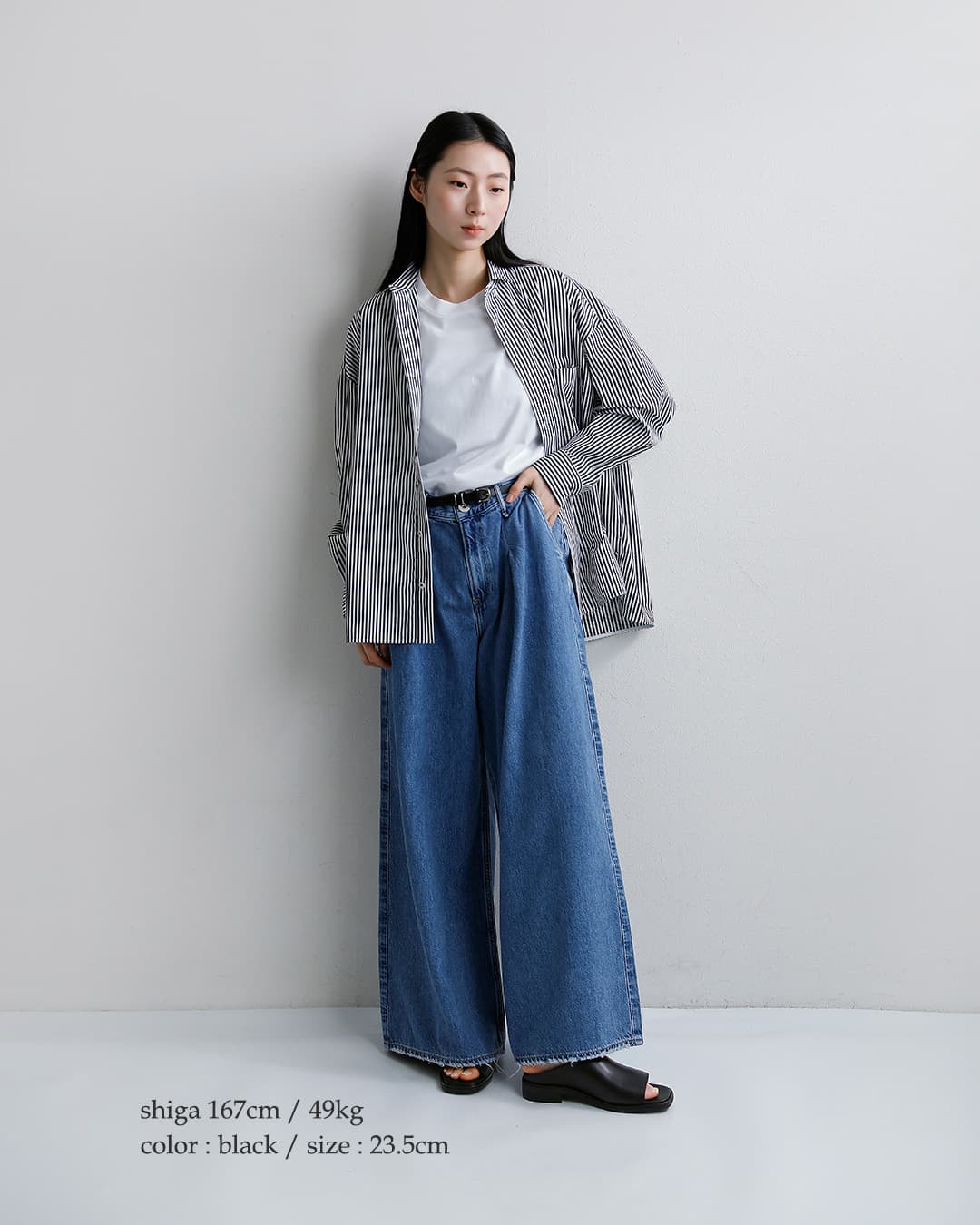 BEAUTIFUL SHOESステアレザー スクエアトゥ サンダル square-sandals