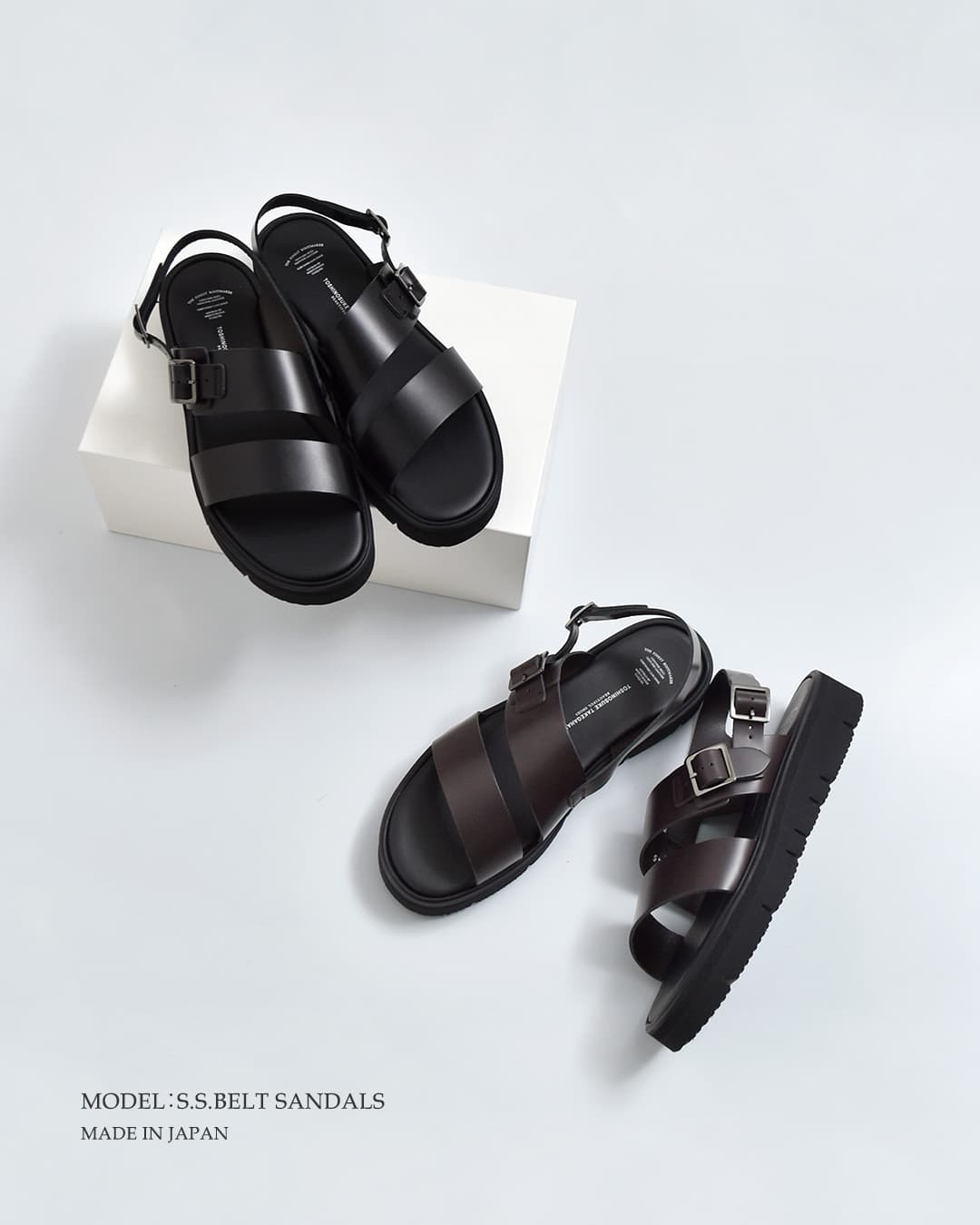 BEAUTIFUL SHOESステアレザー ビブラムソール SSベルト サンダル ss-beltsandals