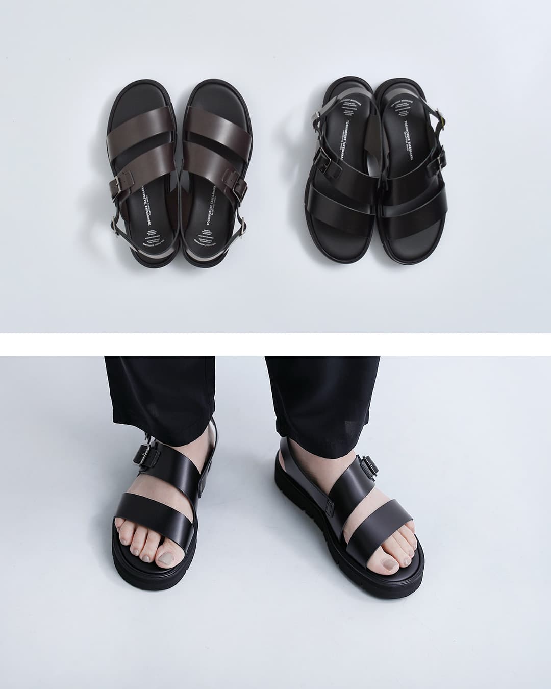 BEAUTIFUL SHOESステアレザー ビブラムソール SSベルト サンダル ss-beltsandals
