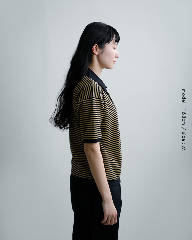 STAR＆STRIPE(スターアンドストライプ)コットンバイカラーポロシャツssmd-199-m