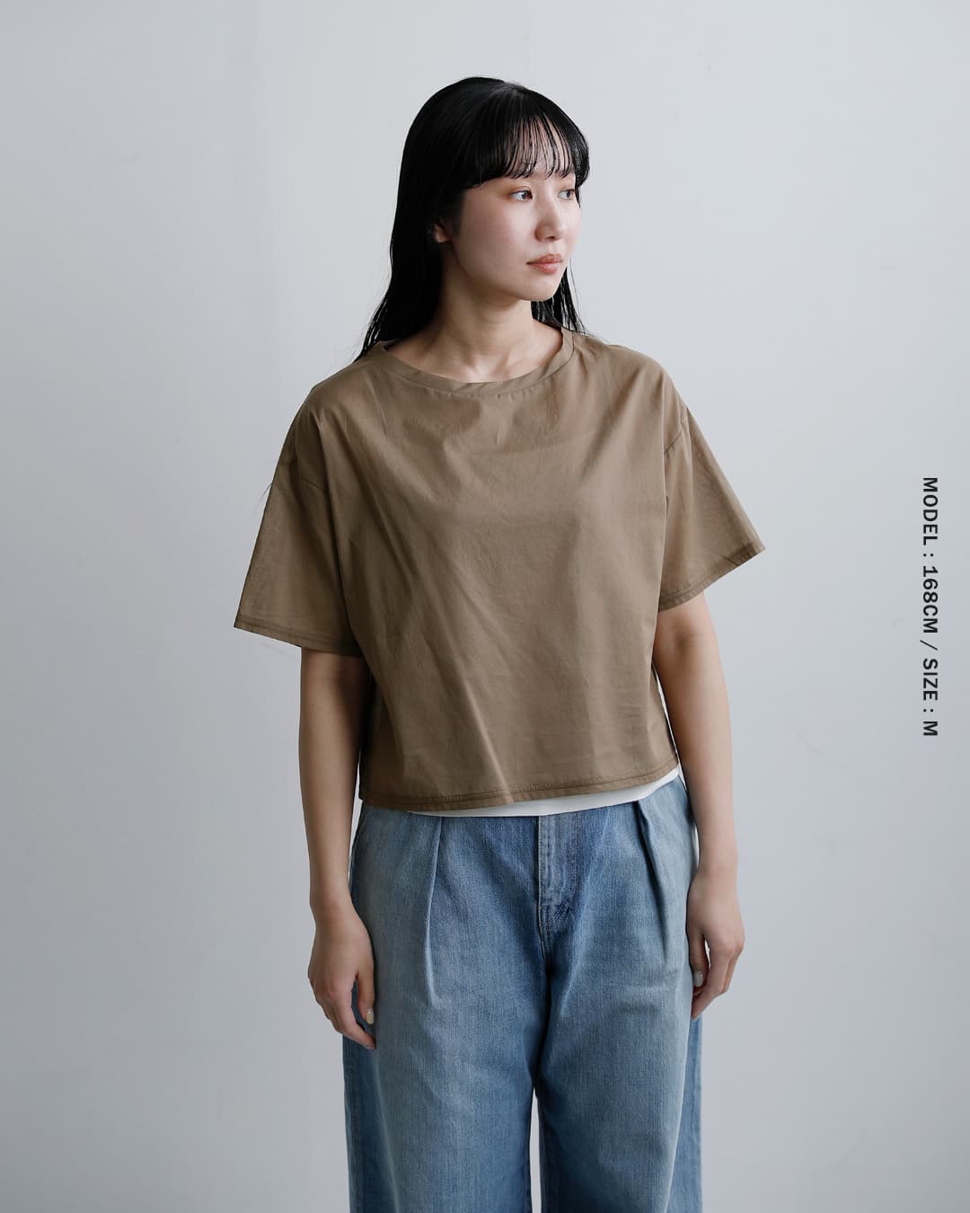 STAR＆STRIPE(スターアンドストライプ)コットン エアリー クルー ネック Tシャツ ssmd-202