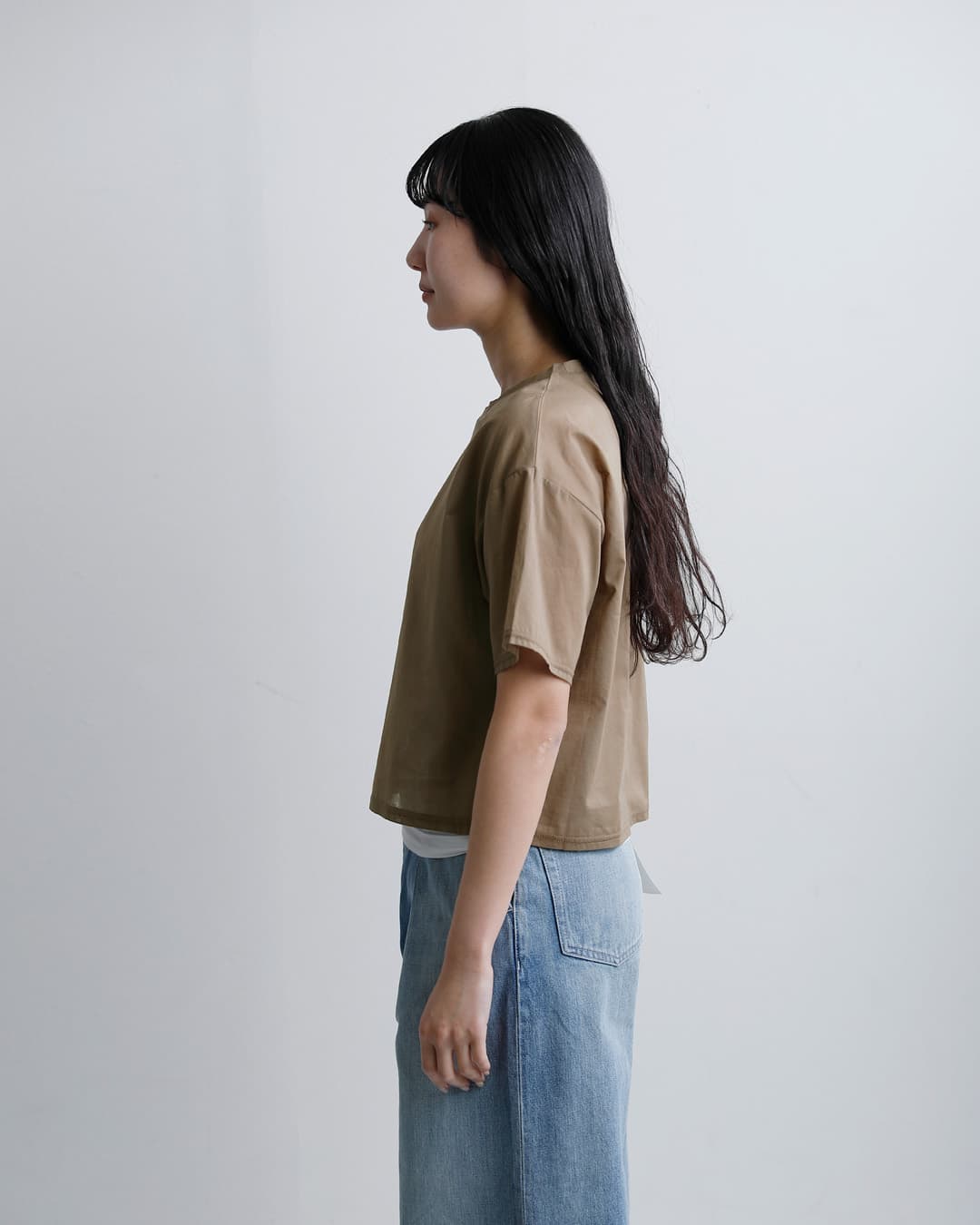 STAR＆STRIPE(スターアンドストライプ)コットン エアリー クルー ネック Tシャツ ssmd-202