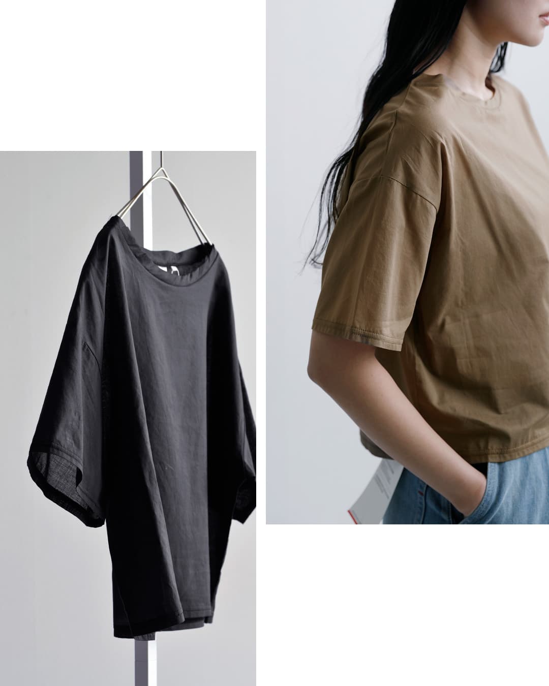 STAR＆STRIPE(スターアンドストライプ)コットン エアリー クルー ネック Tシャツ ssmd-202