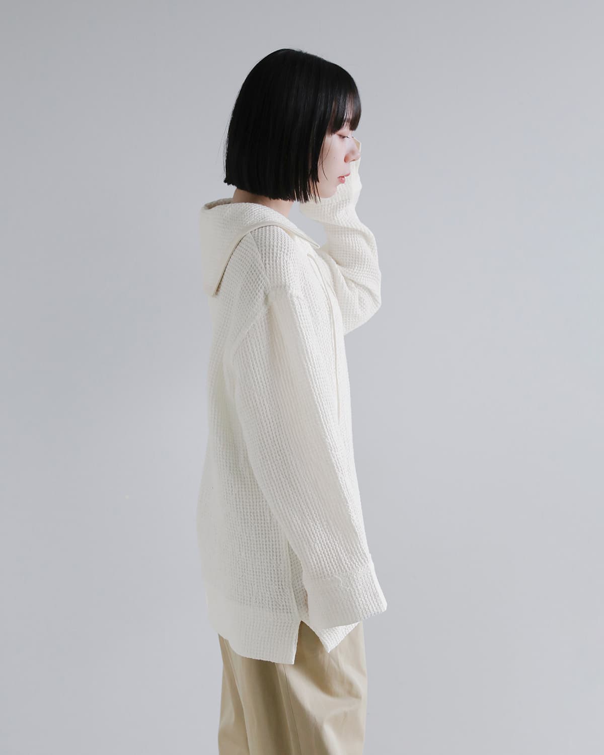 TANAKA(タナカ)リネンプルオーバー セーラーカラー チュニック  “THE TUNIC” st-255