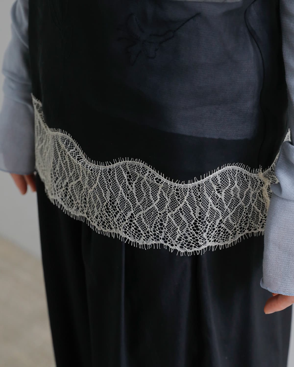 TANAKA(タナカ)リバーシブル裾レースキャミソール  “COMBI-CAMI TOP” st-263