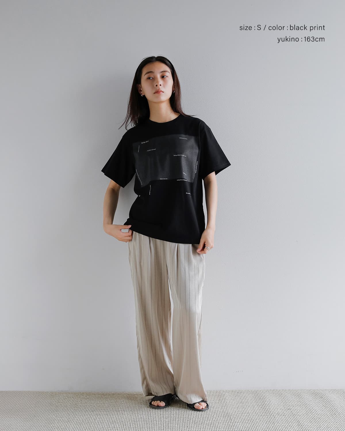 TANAKA(タナカ)クルーネック半袖 Tシャツ  “THE TEE” st-50-26
