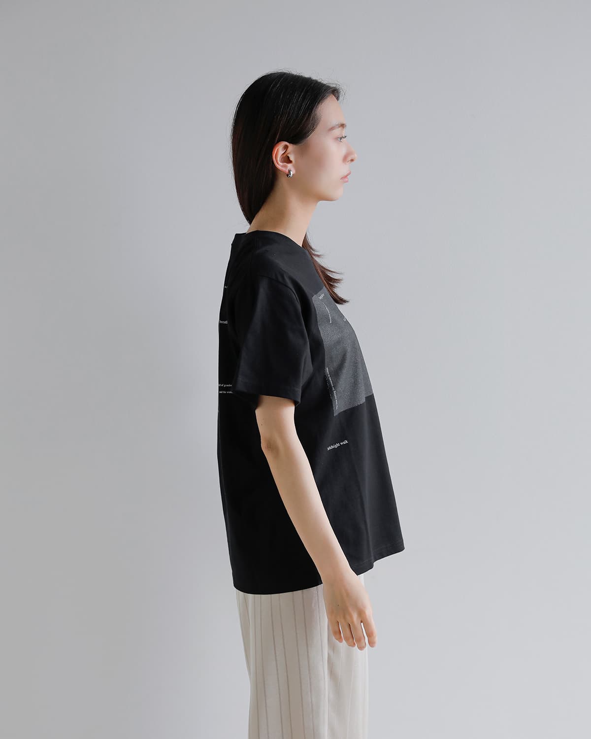 TANAKA(タナカ)クルーネック半袖 Tシャツ  “THE TEE” st-50-26