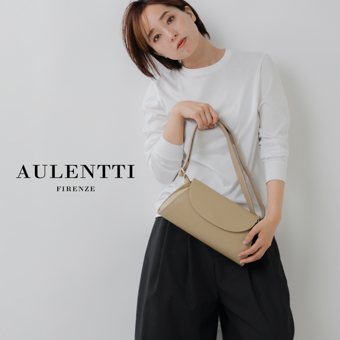 AULENTTI(オウレンティ)スクエアショルダーバッグst-ss23-y02-do