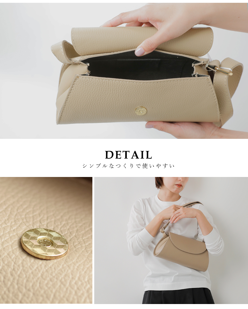 AULENTTI(オウレンティ)スクエアショルダーバッグst-ss23-y02-do