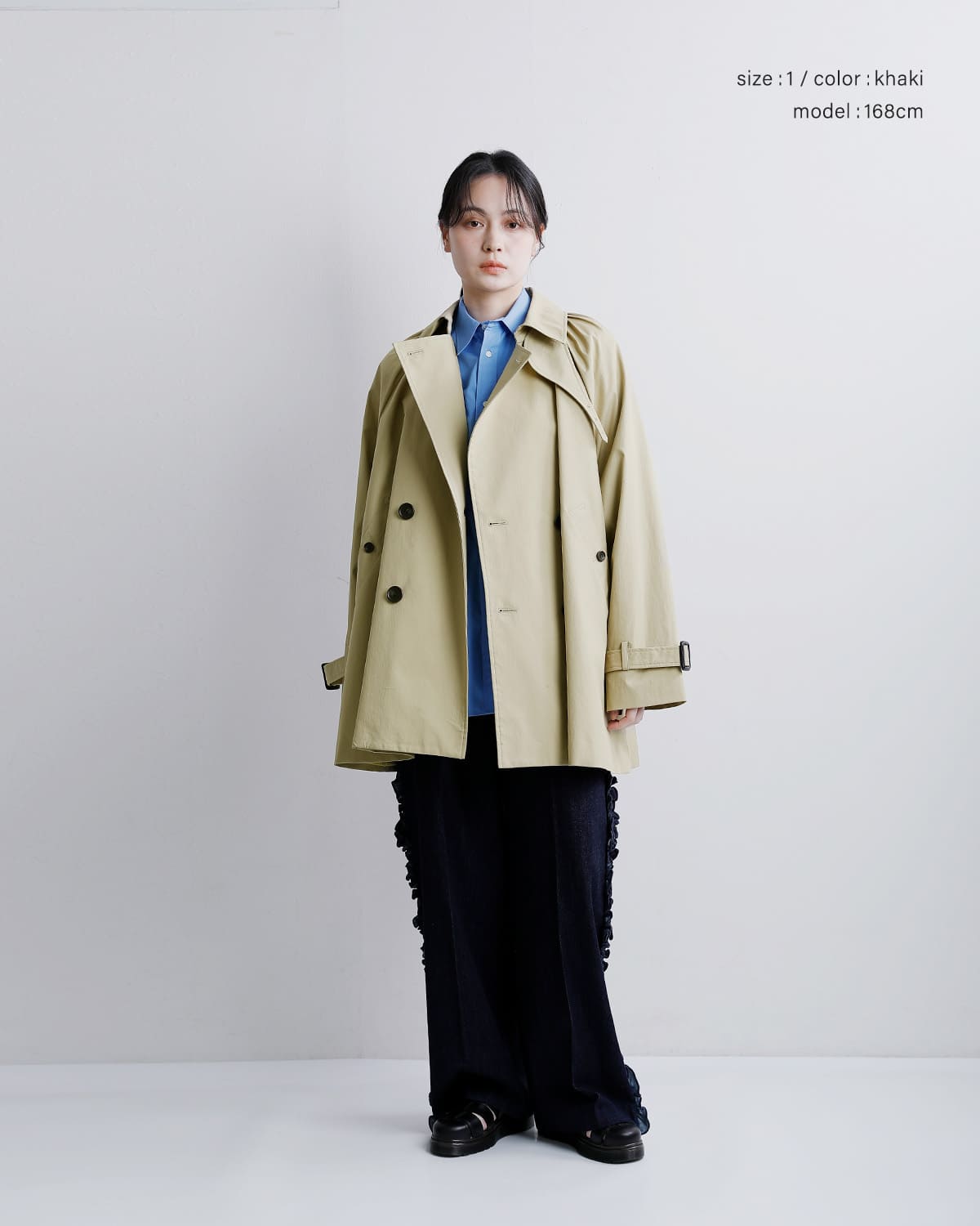 RHODOLIRIONオックスフォード トレンチコート “Trench Coat” sw1000