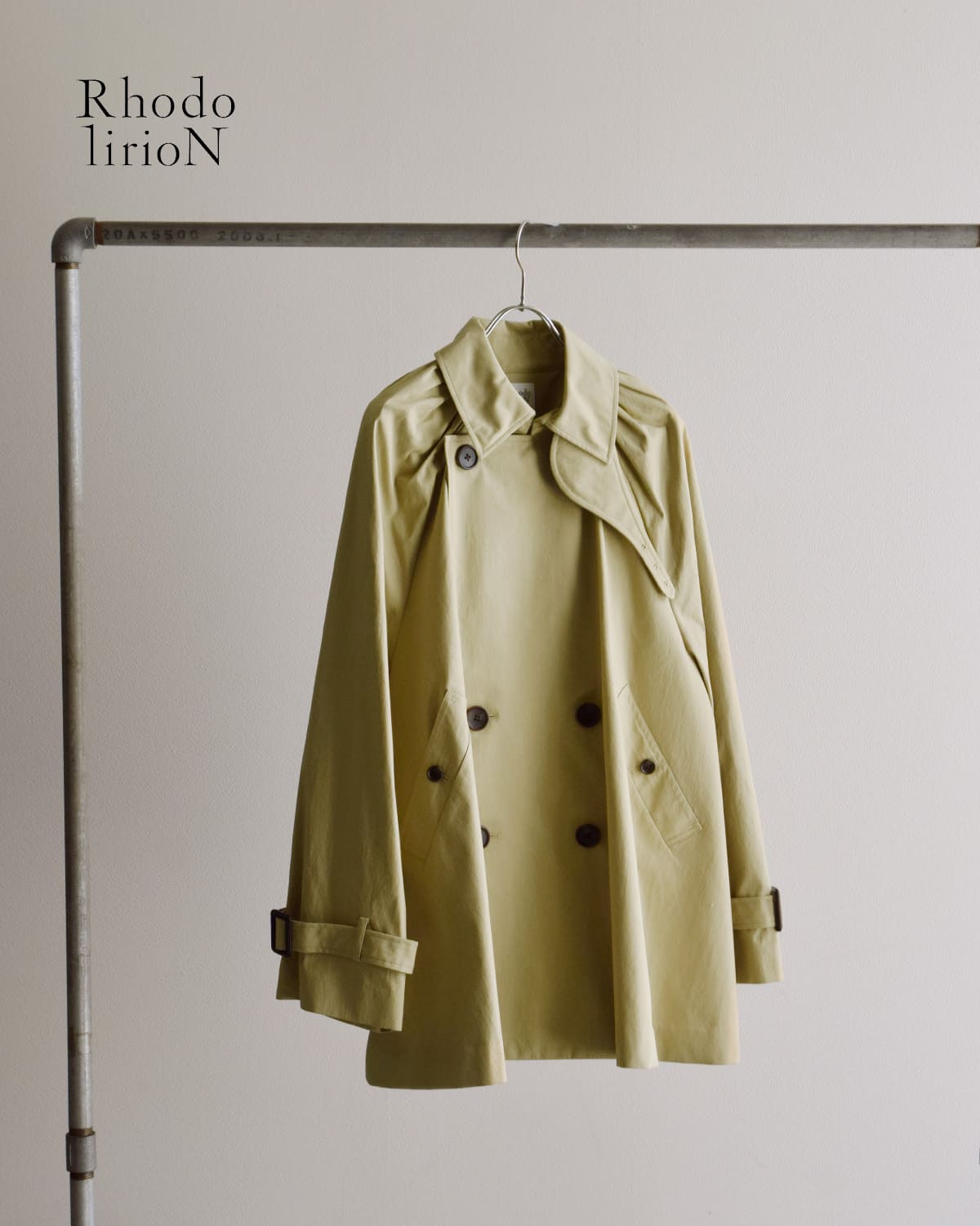 RHODOLIRIONオックスフォード トレンチコート “Trench Coat” sw1000