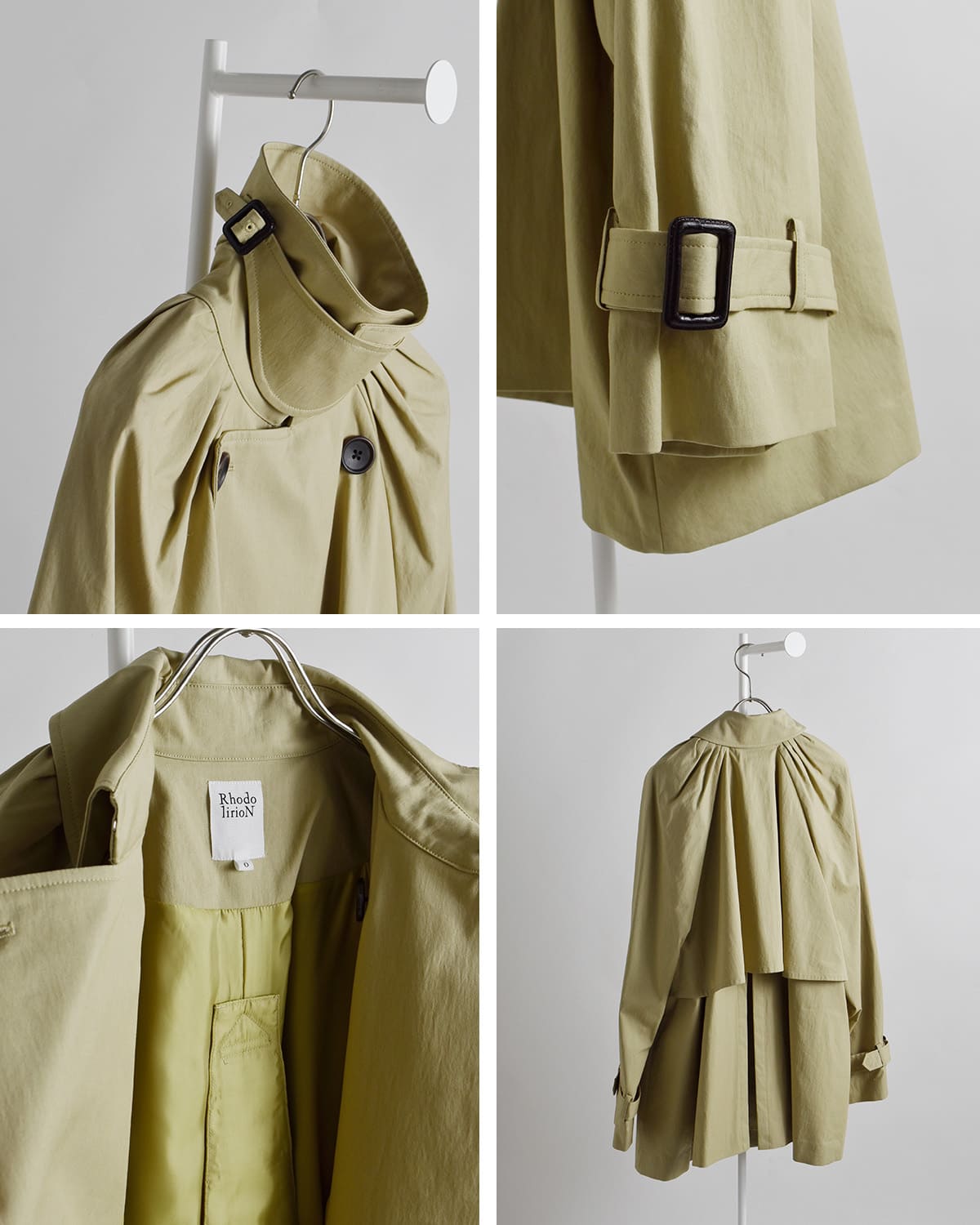 RHODOLIRIONオックスフォード トレンチコート “Trench Coat” sw1000