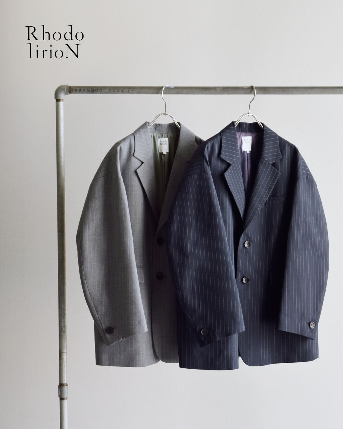 RHODOLIRIONギャバジン バギージャケット “Baggy Jacket” sw1004