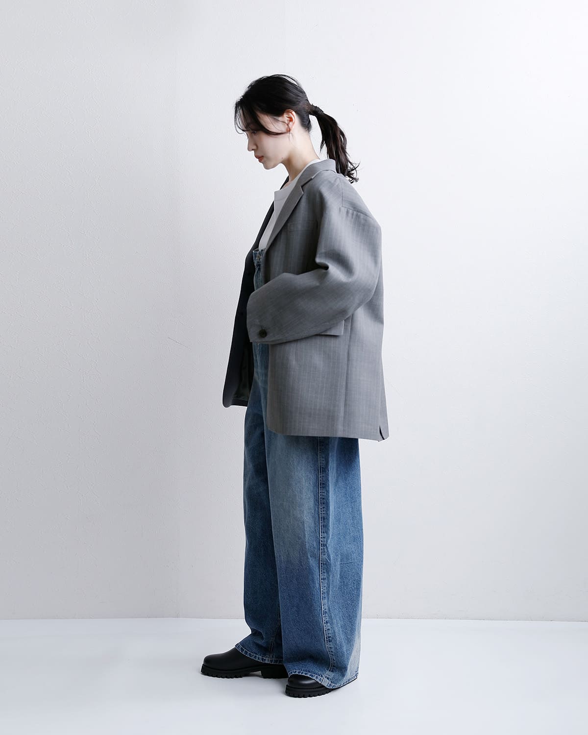 RHODOLIRIONギャバジン バギージャケット “Baggy Jacket” sw1004