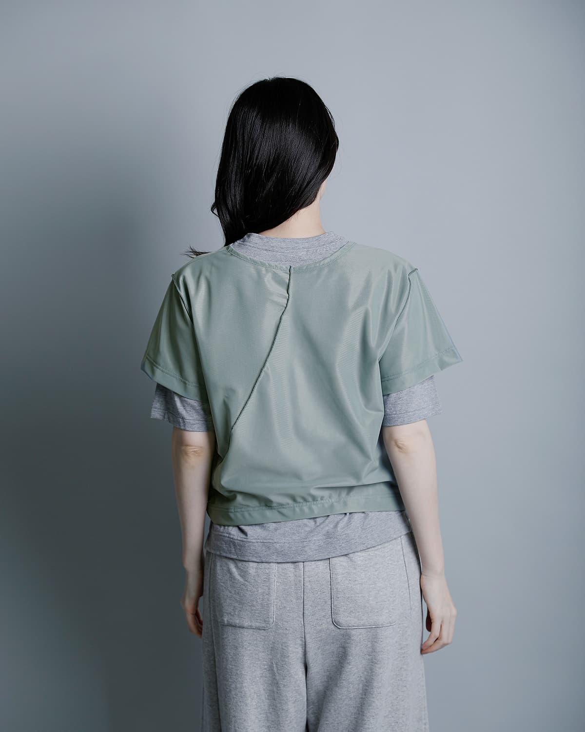 RHODOLIRIONVネッククルーネック ユニットトップス “V Neck/Crew Neck Tee” sw1063