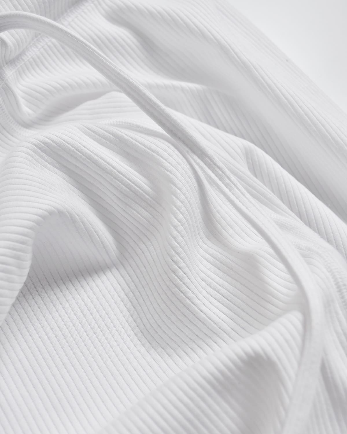 RHODOLIRIONコットン リブ フリル パンツ “Ribbed Frill Pant” sw1084