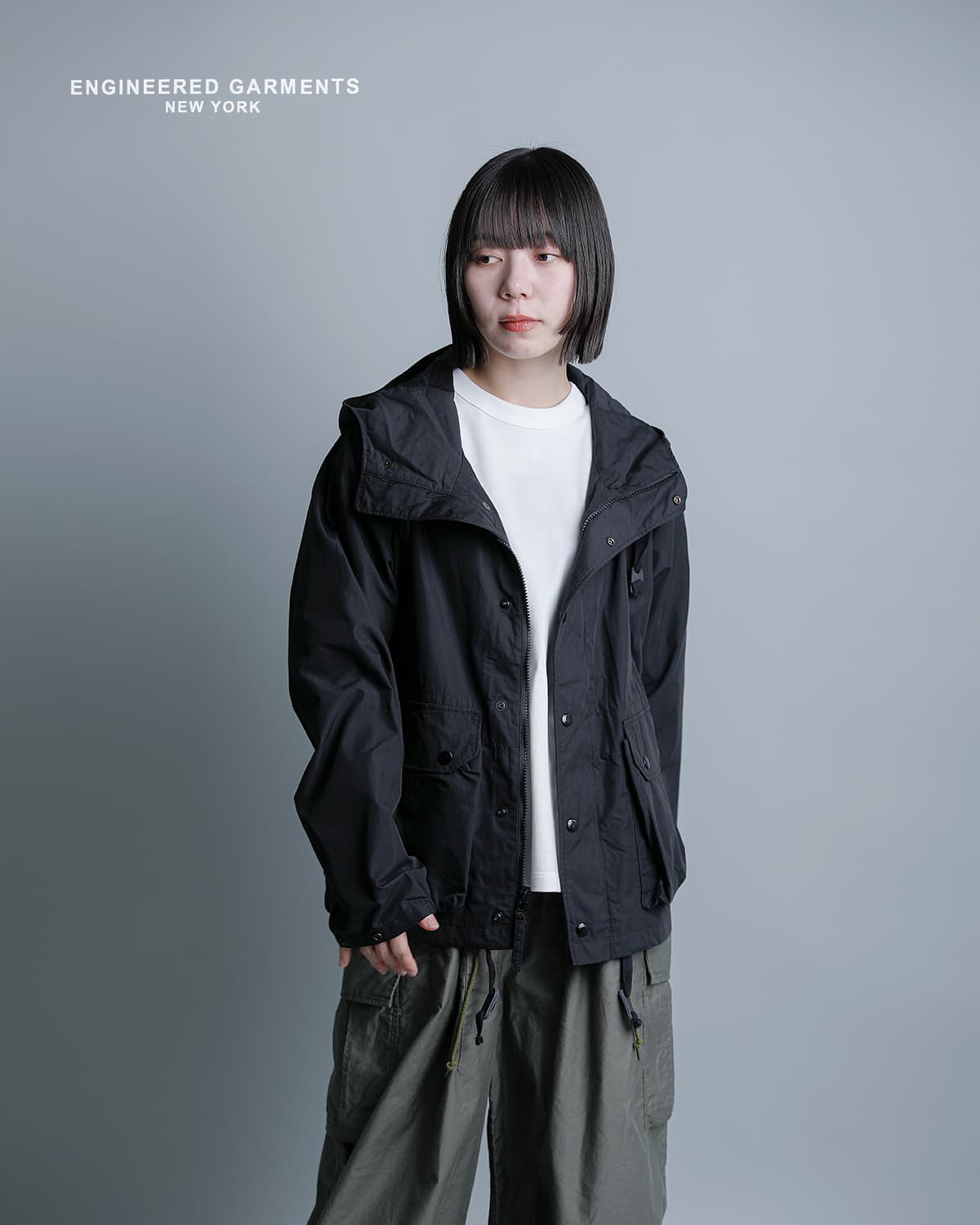 ENGINEERED GARMENTSコットンポプリン ライトパーカー “Lt Parka” sw240