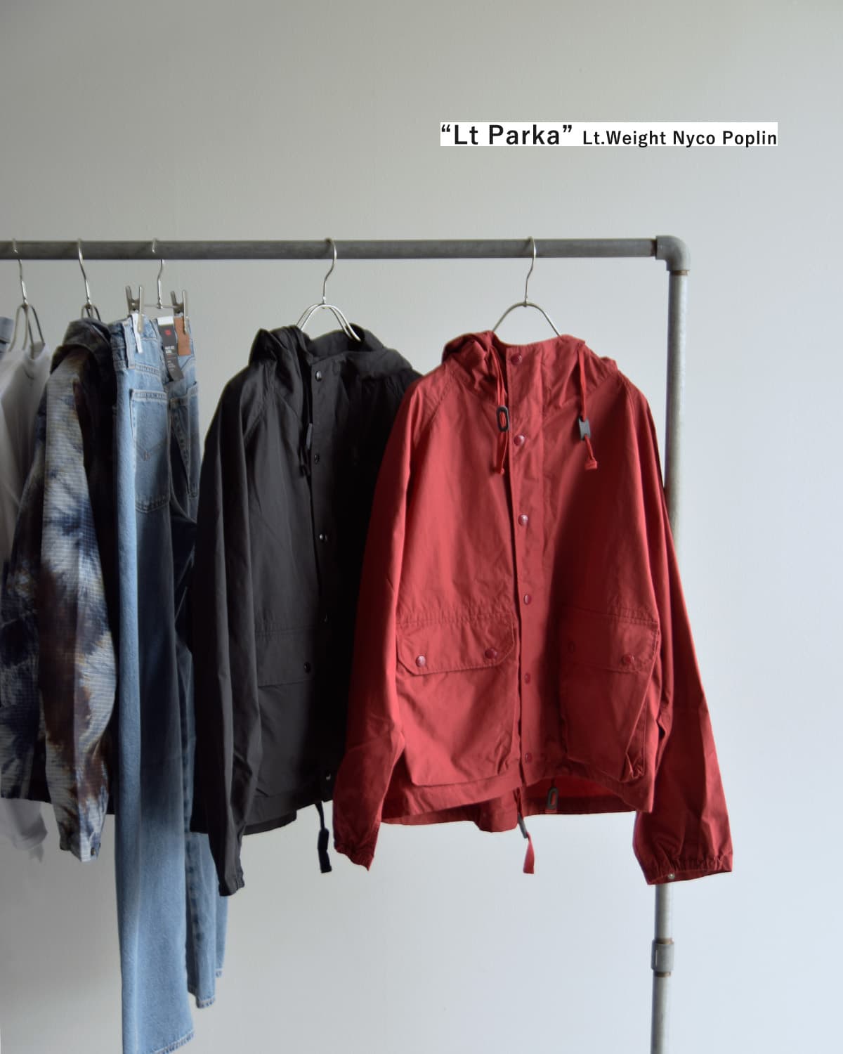 ENGINEERED GARMENTSコットンポプリン ライトパーカー “Lt Parka” sw240