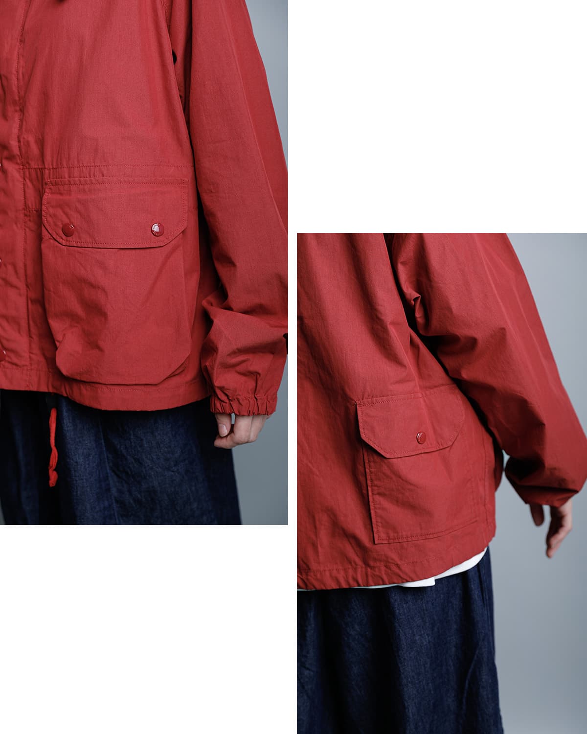 ENGINEERED GARMENTSコットンポプリン ライトパーカー “Lt Parka” sw240