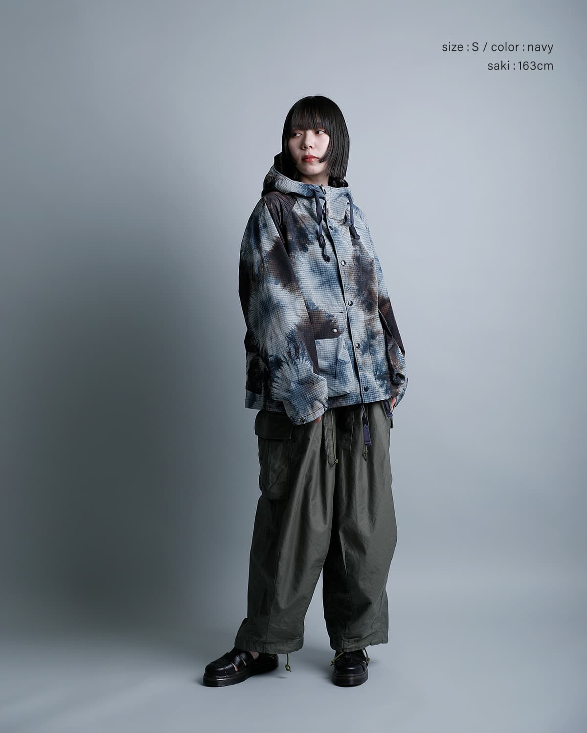 ENGINEERED GARMENTSタイダイ リップストップ ライトパーカー “Lt Parka” sw243