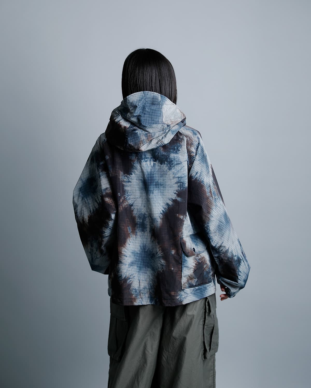 ENGINEERED GARMENTSタイダイ リップストップ ライトパーカー “Lt Parka” sw243