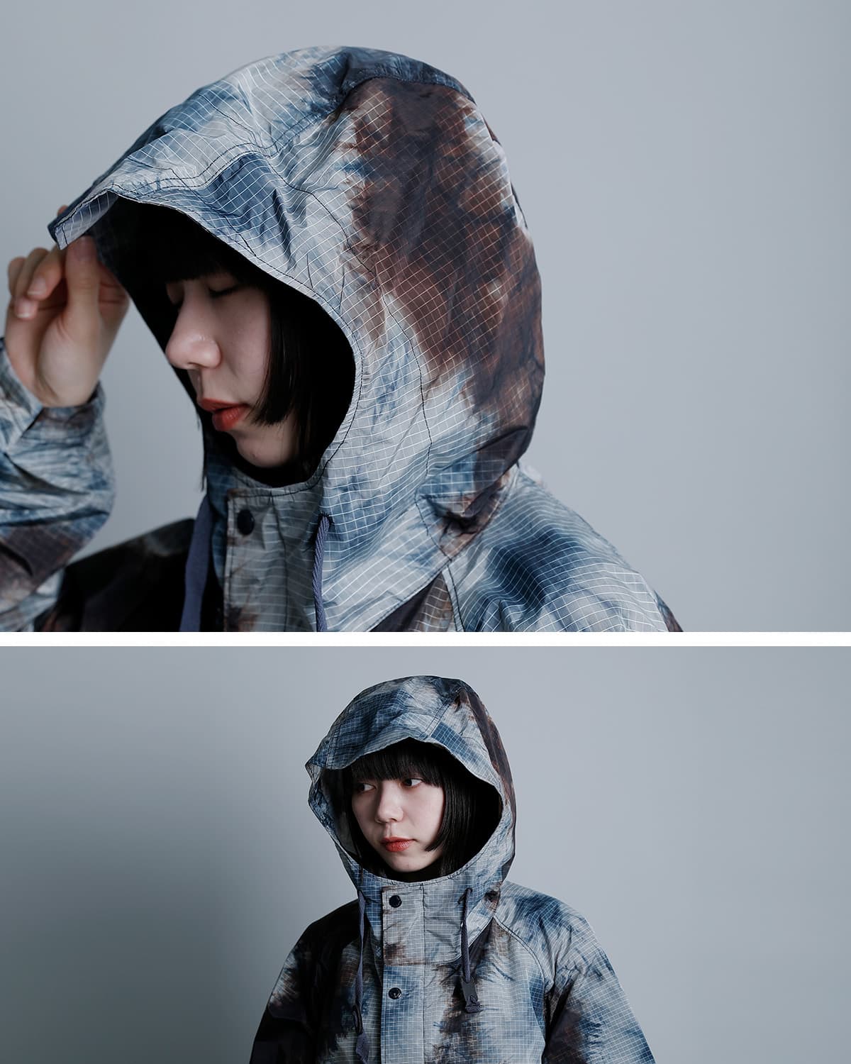 ENGINEERED GARMENTSタイダイ リップストップ ライトパーカー “Lt Parka” sw243