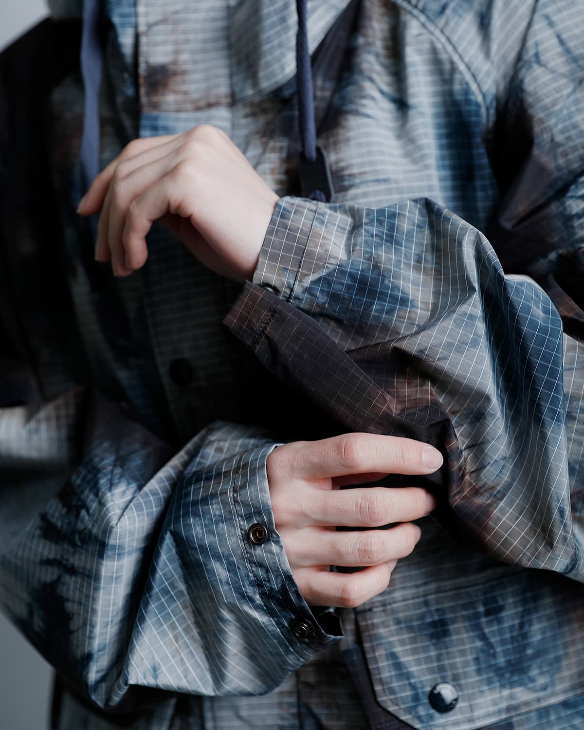 ENGINEERED GARMENTSタイダイ リップストップ ライトパーカー “Lt Parka” sw243