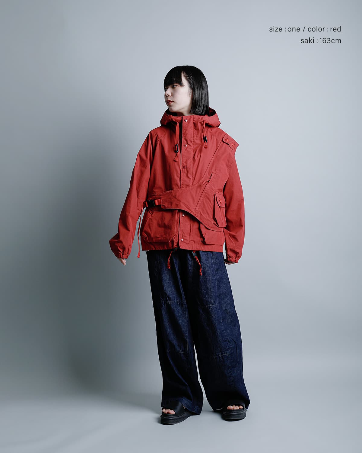 ENGINEERED GARMENTSコットンポプリン ショルダーベスト “Shoulder Vest” sw416