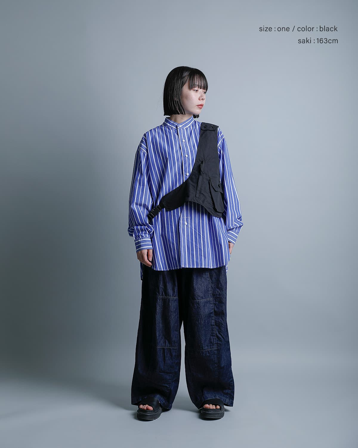 ENGINEERED GARMENTSコットンポプリン ショルダーベスト “Shoulder Vest” sw416