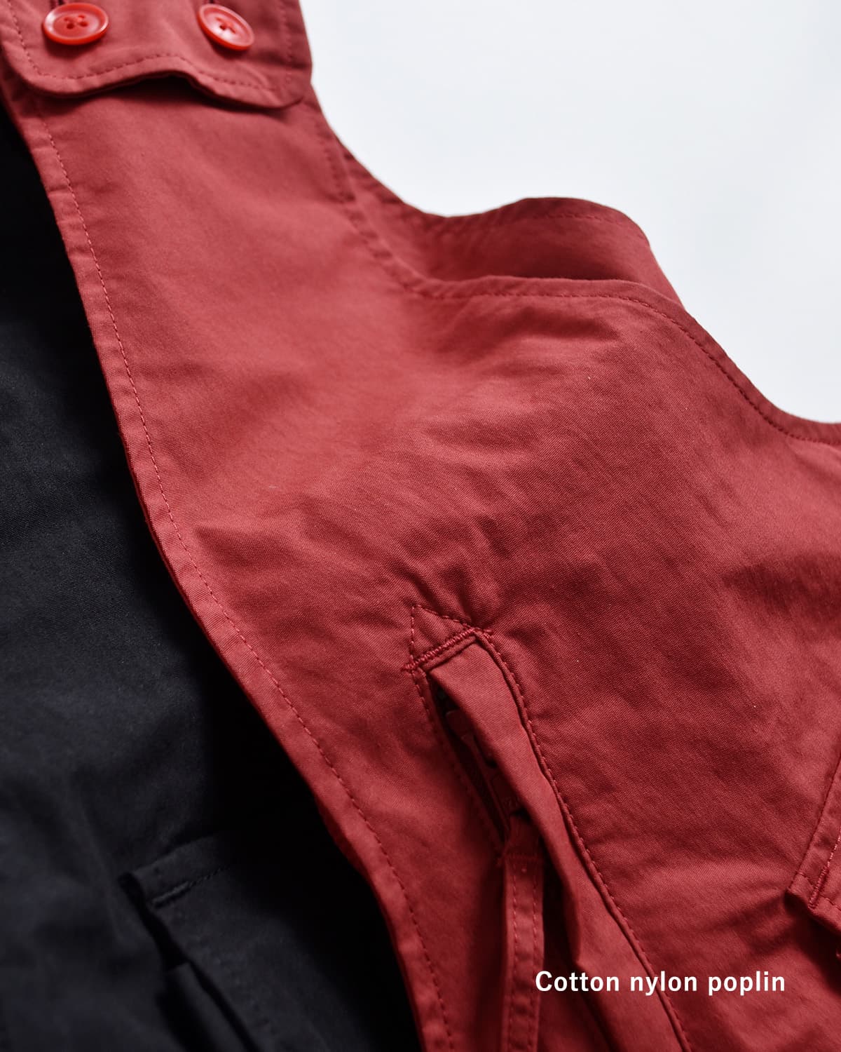 ENGINEERED GARMENTSコットンポプリン ショルダーベスト “Shoulder Vest” sw416
