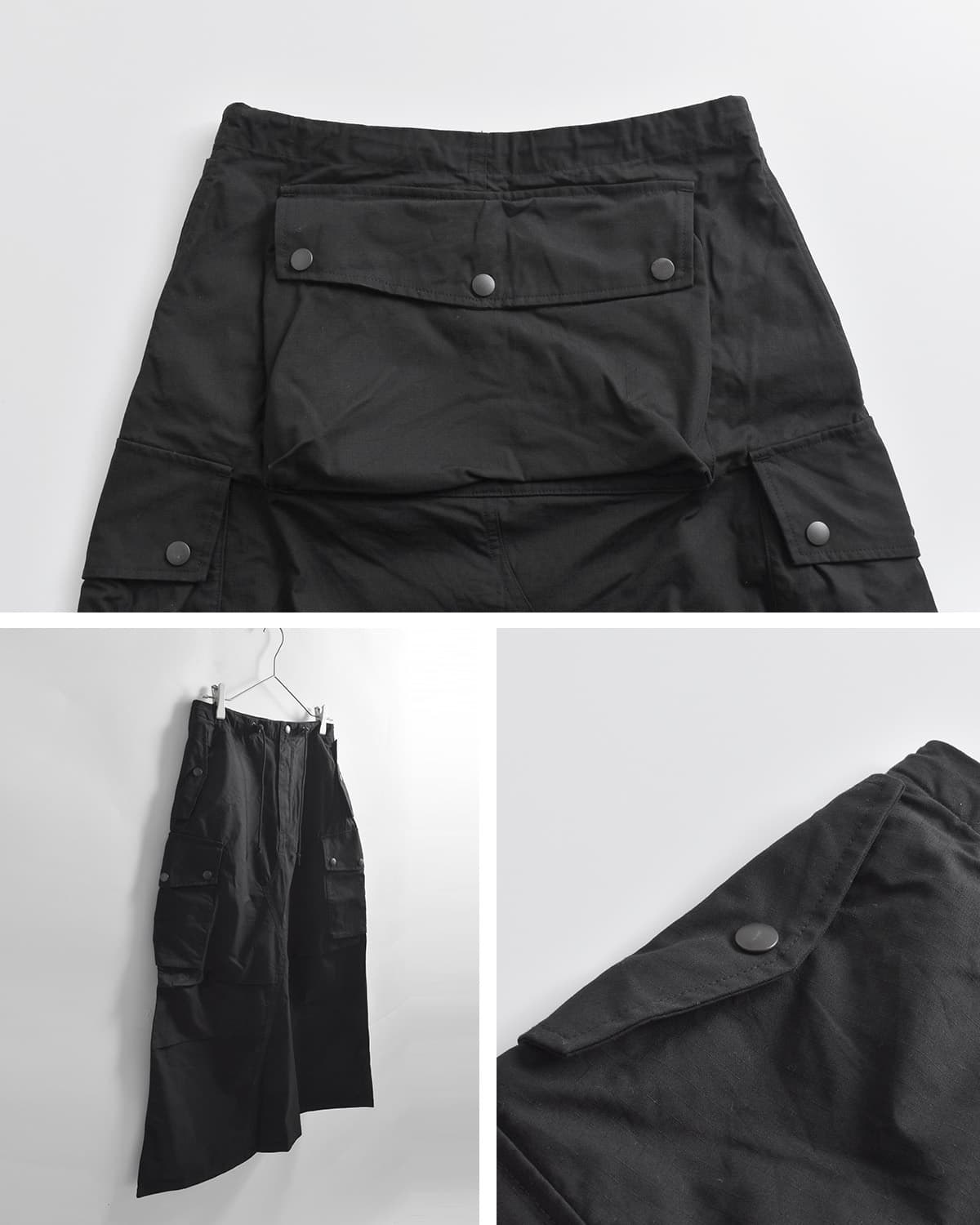 Needlesコットンリップストップ フィールドスカート“Field Skirt” sx160