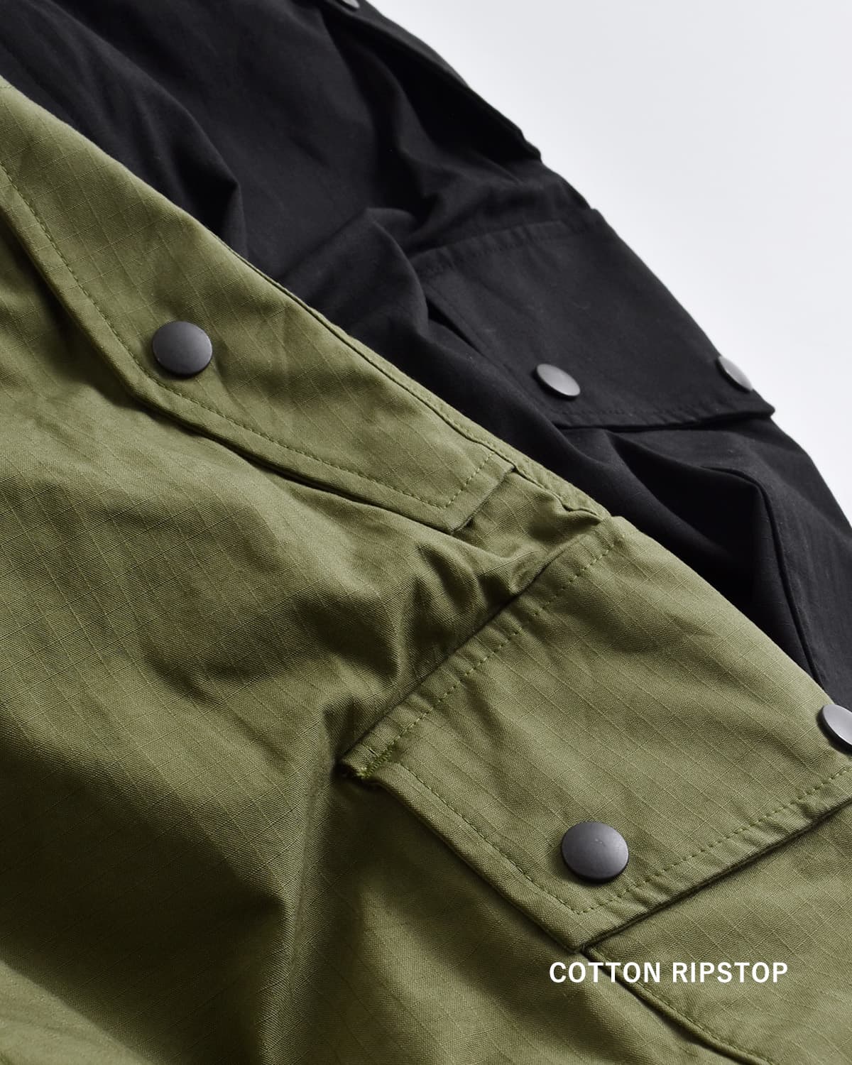 Needlesコットンリップストップ フィールドスカート“Field Skirt” sx160