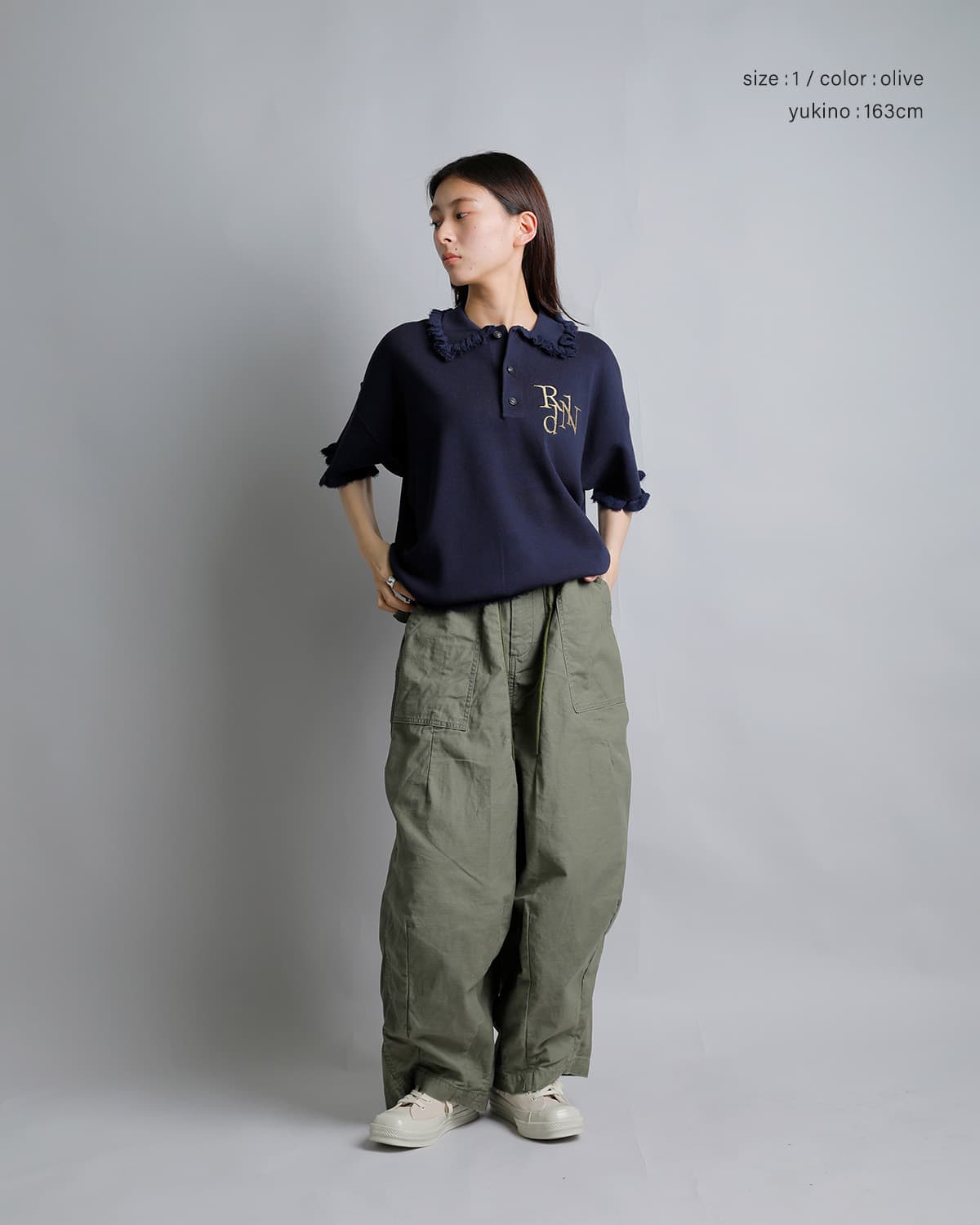 Needlesコットン H.D.ファティーグパンツ “H.D. Pant” sx195