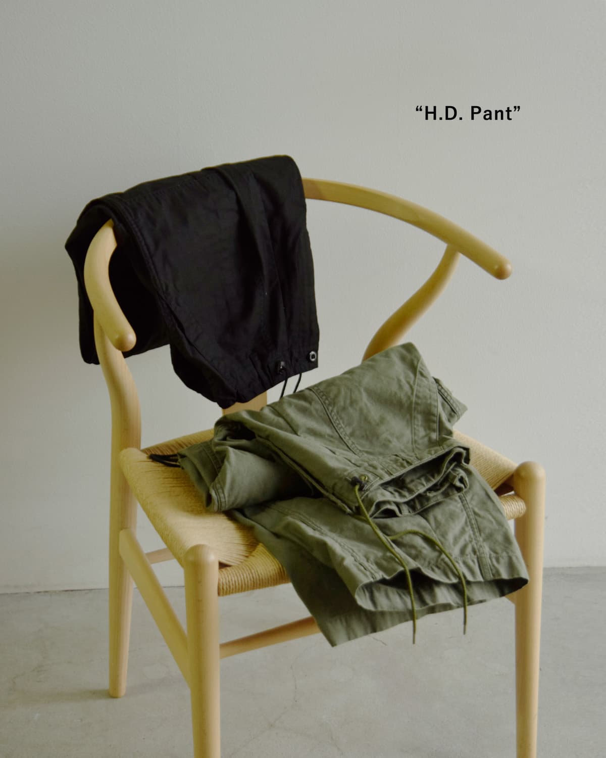 Needlesコットン H.D.ファティーグパンツ “H.D. Pant” sx195