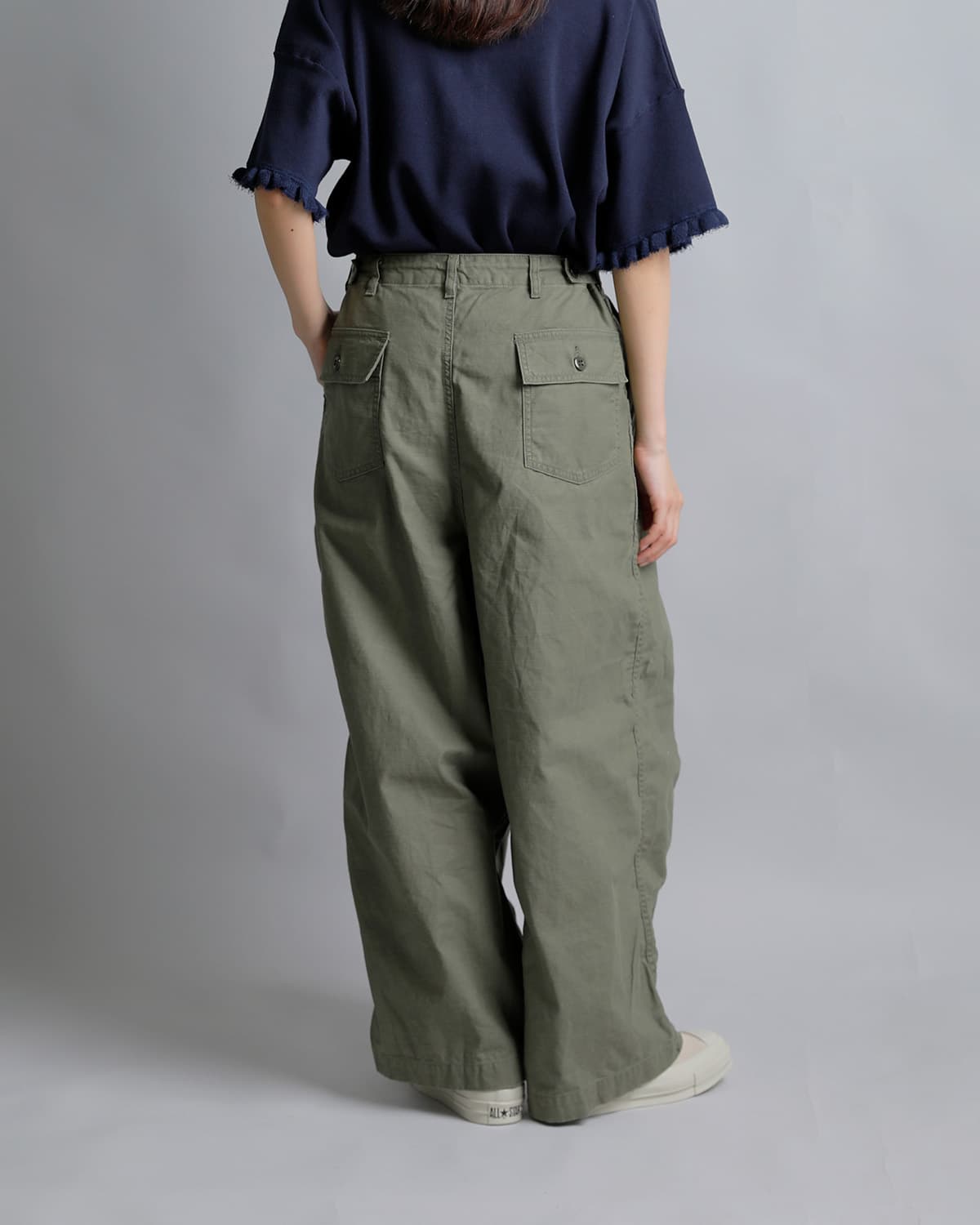 Needlesコットン H.D.ファティーグパンツ “H.D. Pant” sx195