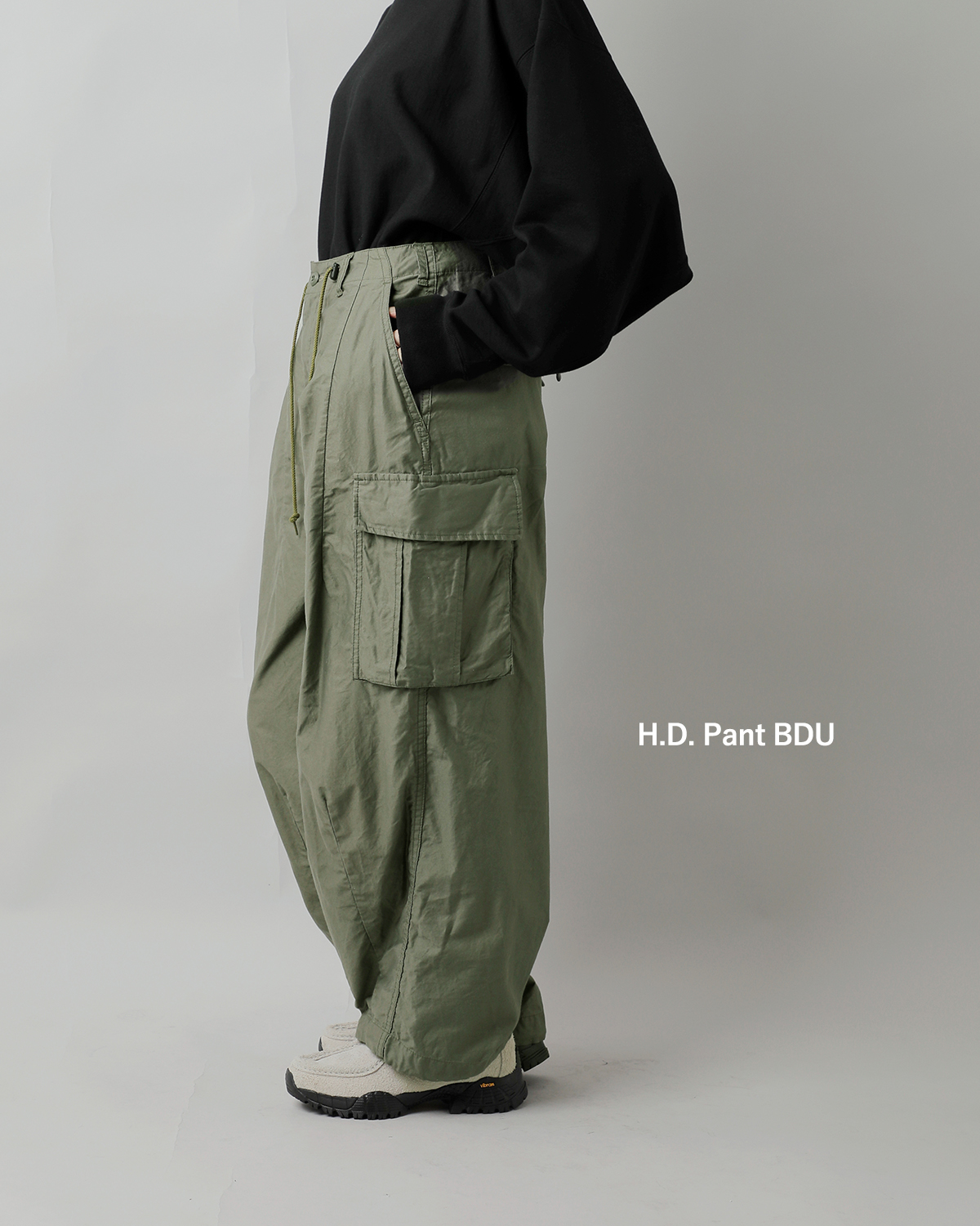 Needlesコットン H.D.BDUパンツ “H.D. Pant” sx197