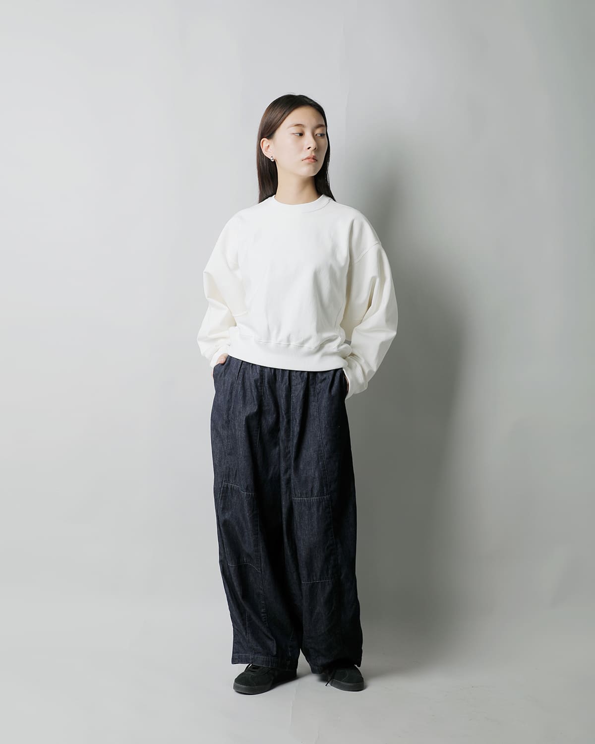 Needles6ozデニム ヒザデルパンツ “H.D. Pant ” sx198