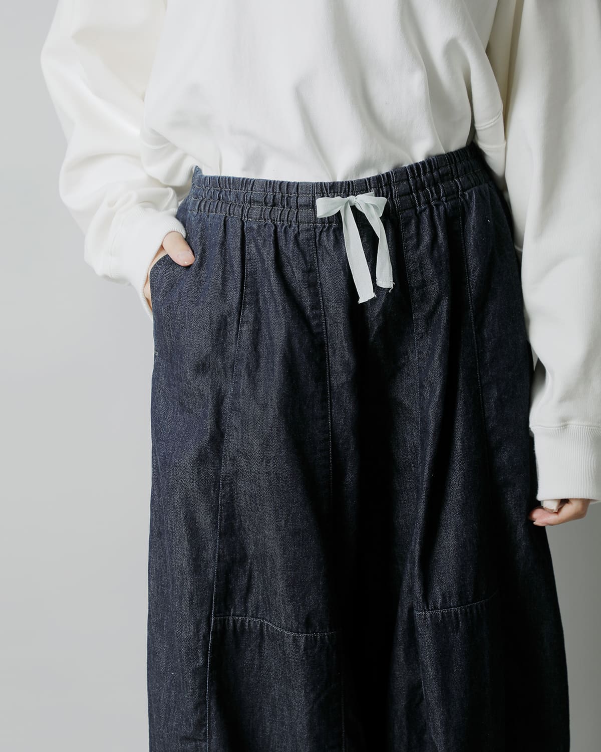 Needles6ozデニム ヒザデルパンツ “H.D. Pant ” sx198