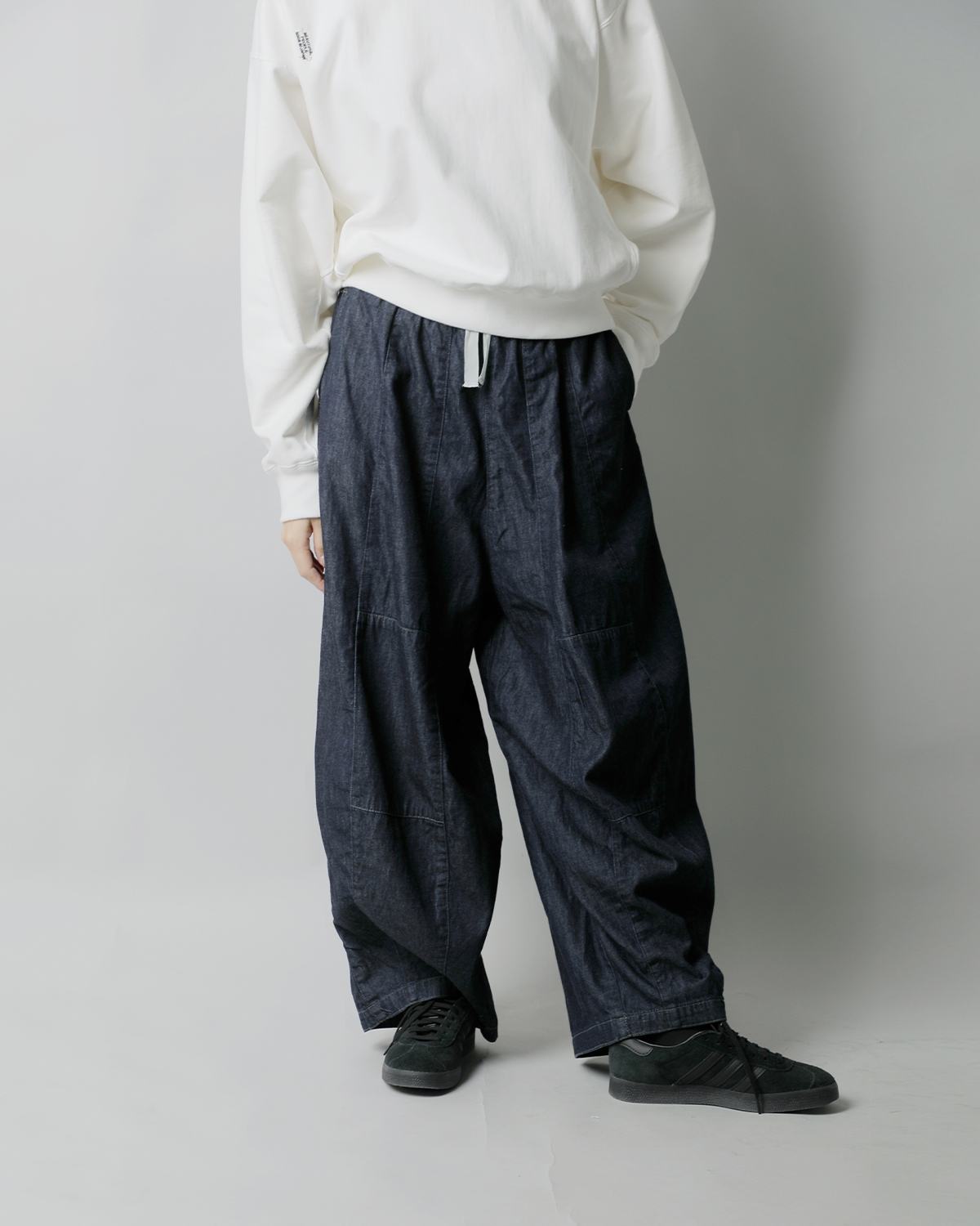 Needles6ozデニム ヒザデルパンツ “H.D. Pant ” sx198