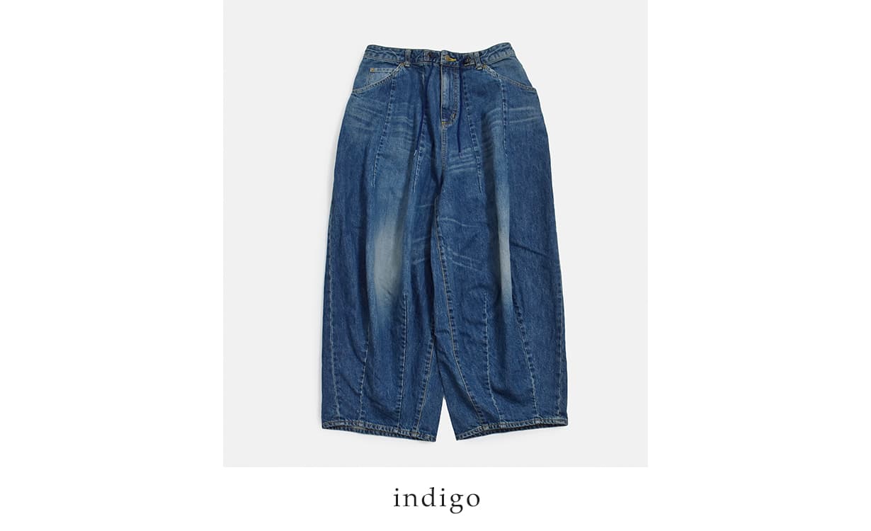 Needles12ozデニム H.D.タックパンツ “H.D. Jean” sx201