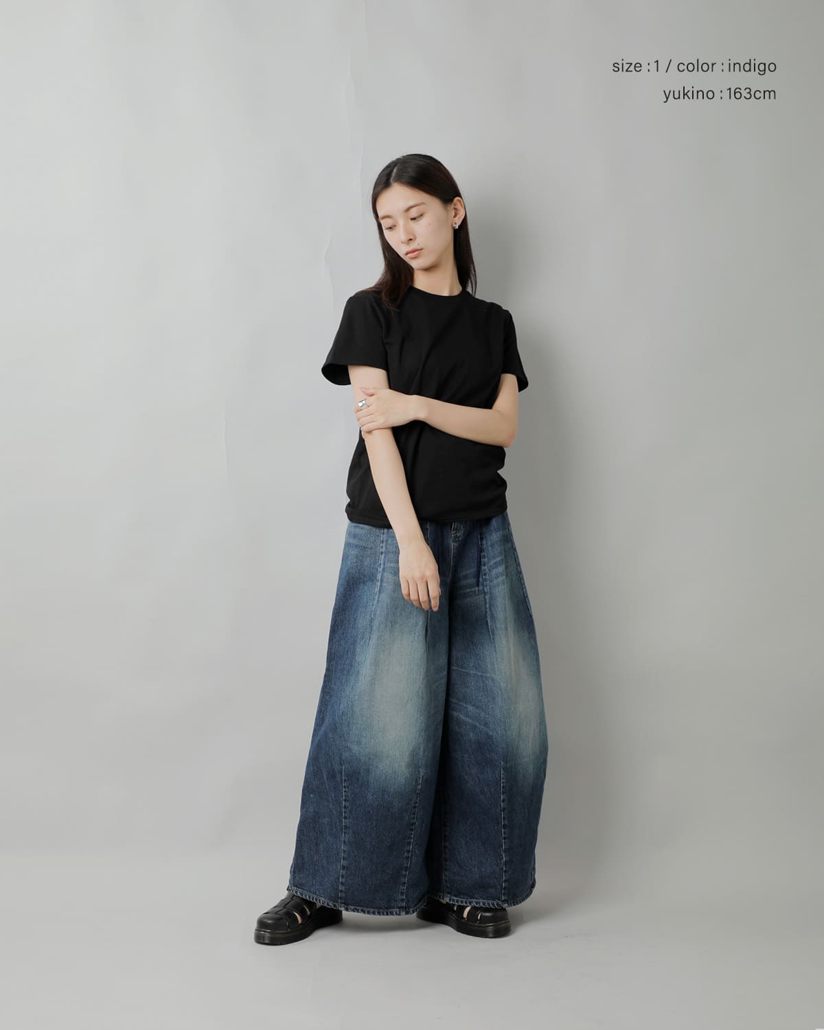 Needles12ozデニム H.D.バギーパンツ “H.D. Buggy Jean” sx202