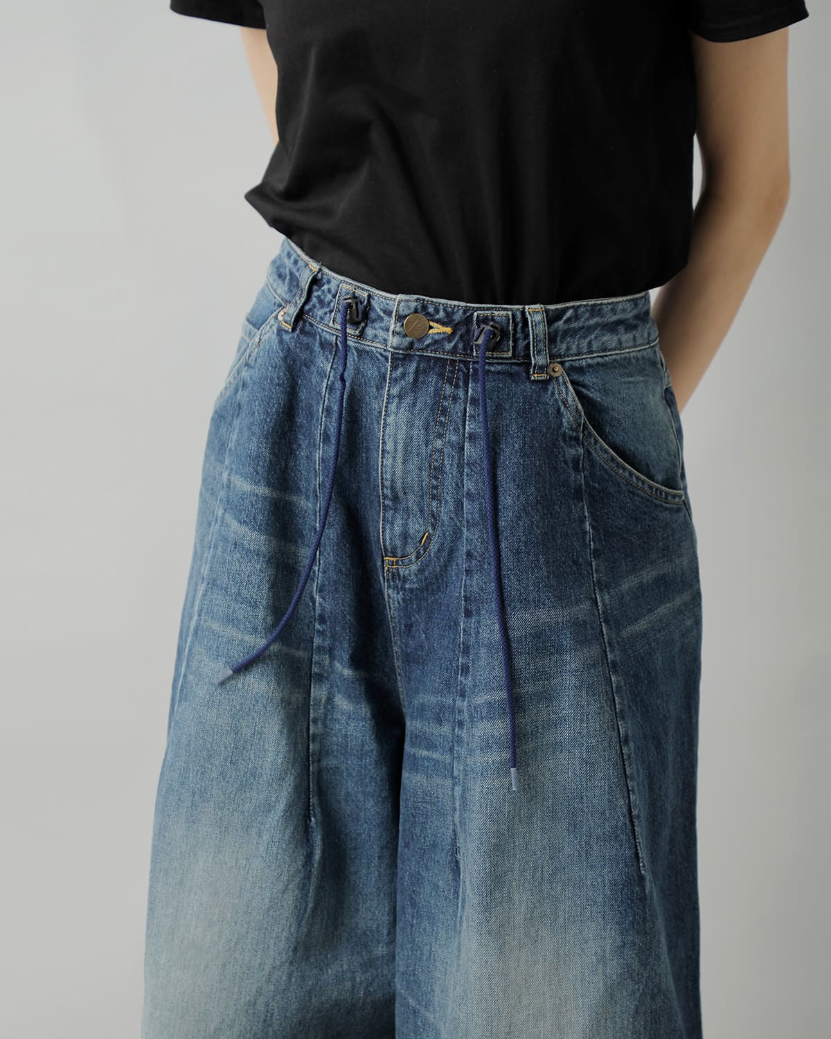 Needles12ozデニム H.D.バギーパンツ “H.D. Buggy Jean” sx202