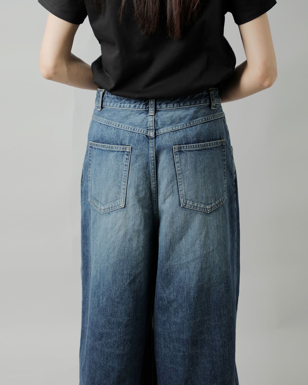 Needles12ozデニム H.D.バギーパンツ “H.D. Buggy Jean” sx202