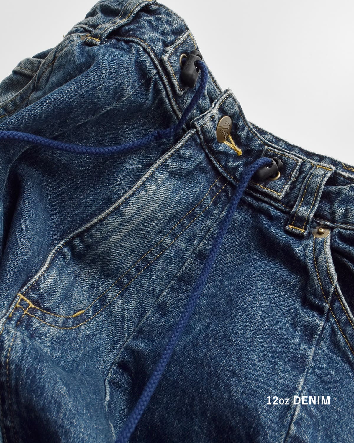 Needles12ozデニム H.D.バギーパンツ “H.D. Buggy Jean” sx202