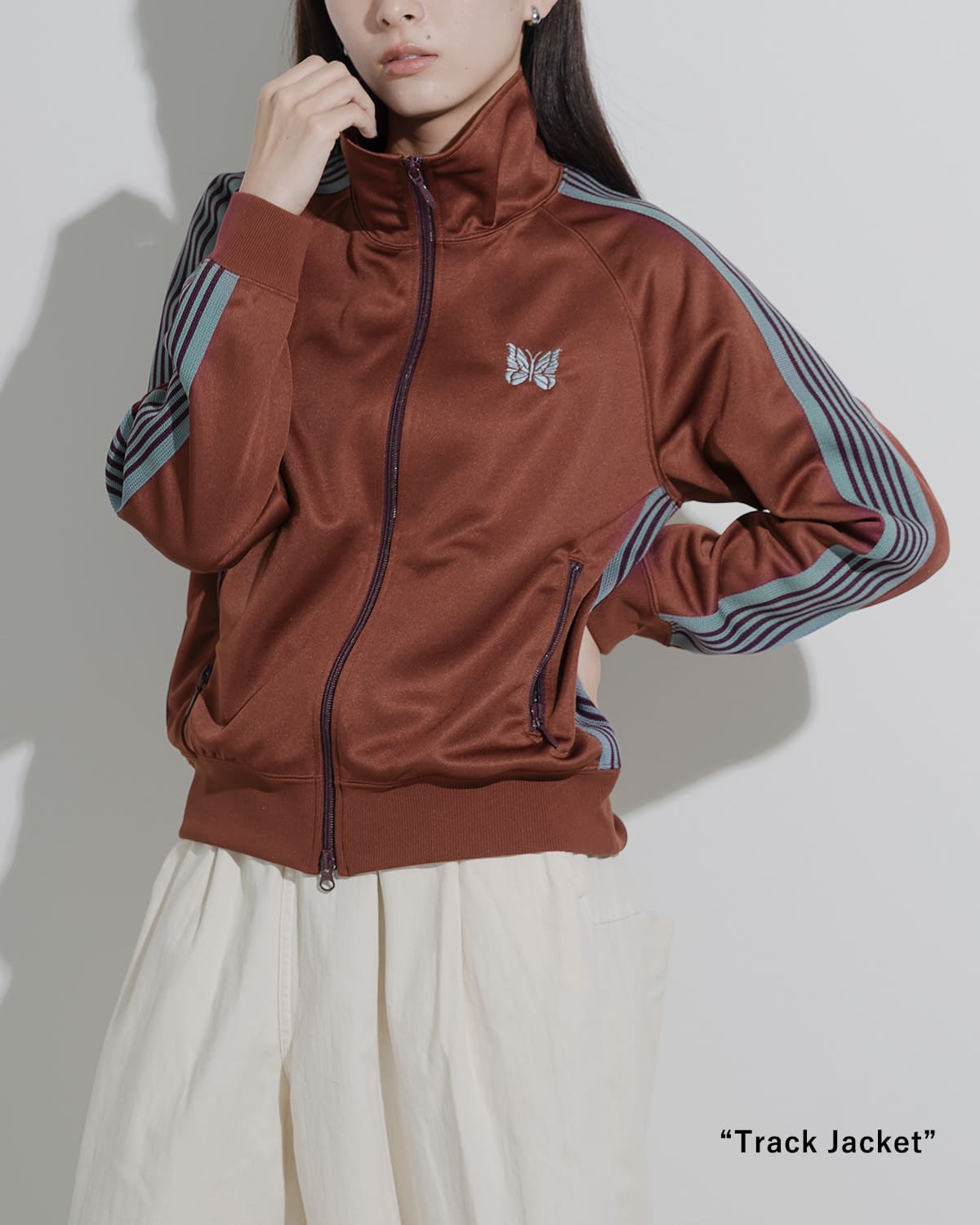 Needlesポリスムース トラックジャケット “Track Jacket” sx404