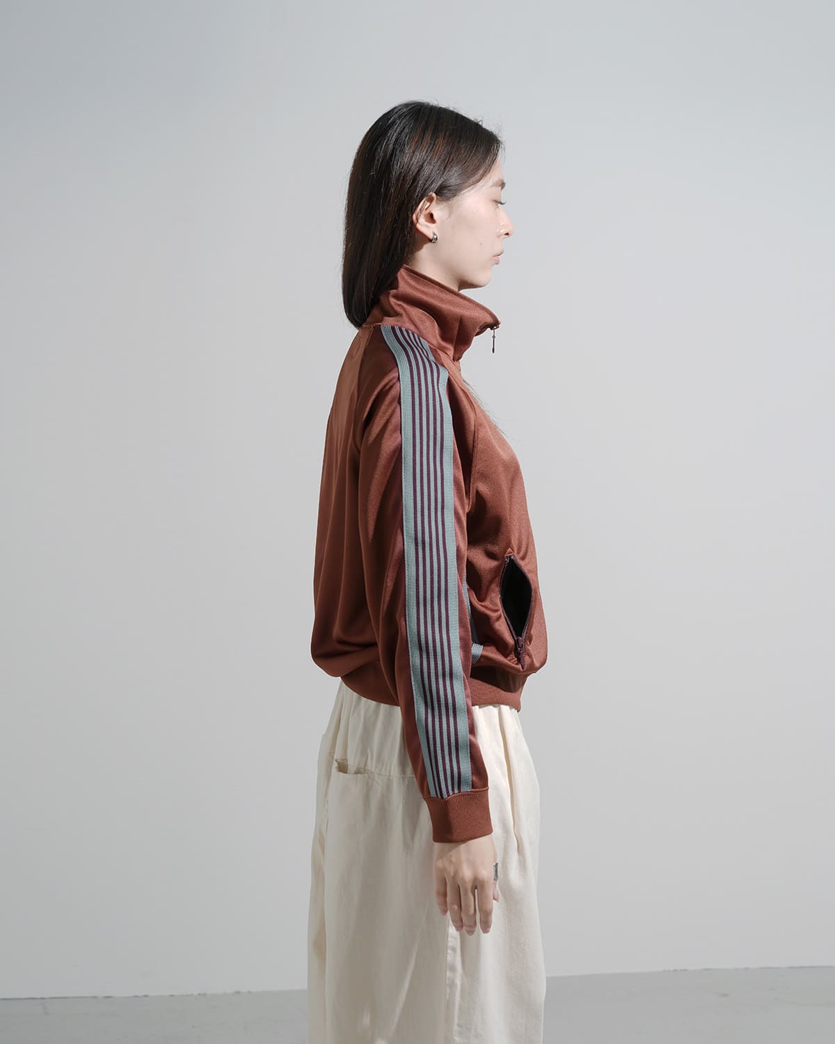 Needlesポリスムース トラックジャケット “Track Jacket” sx404