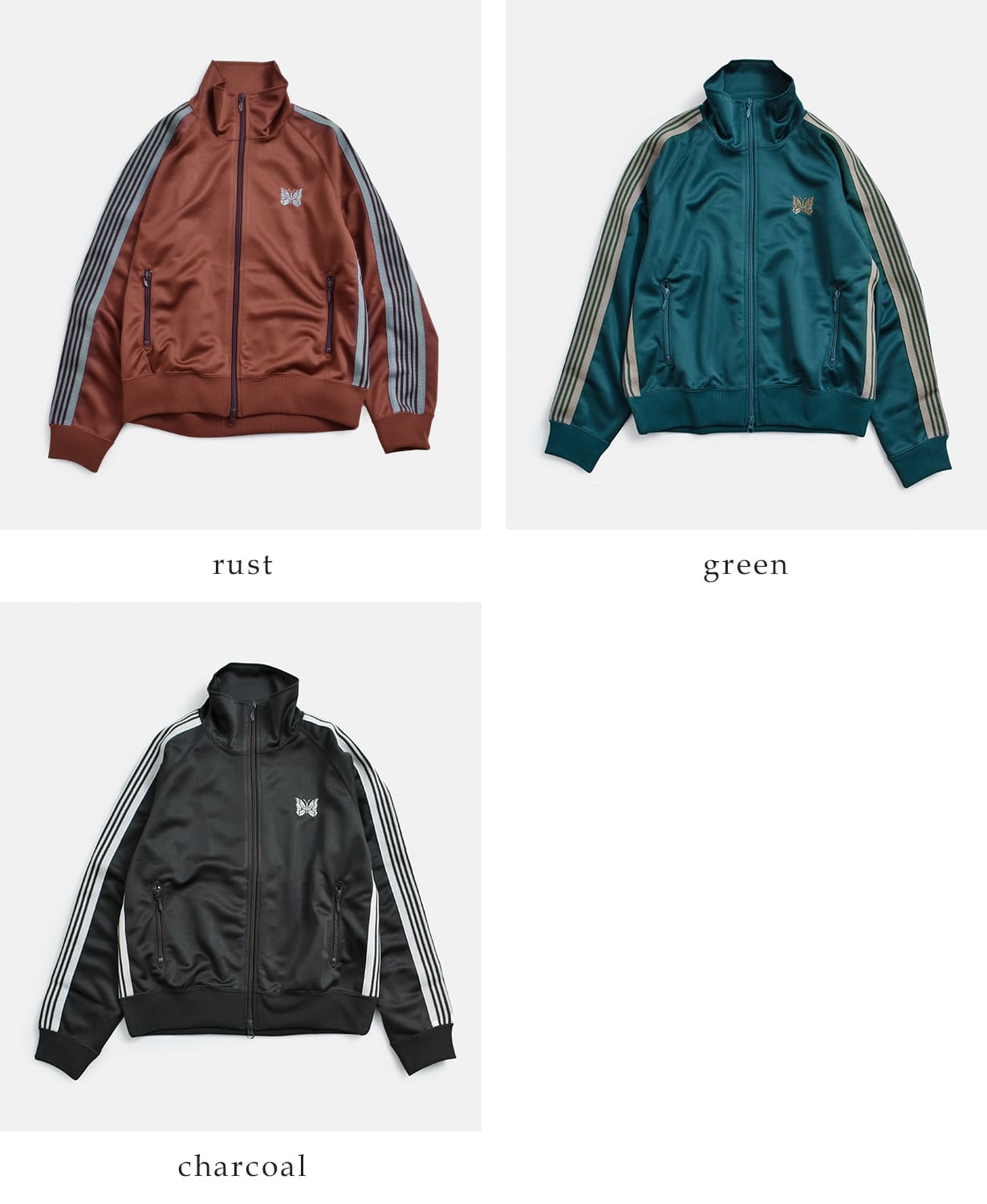 Needlesポリスムース トラックジャケット “Track Jacket” sx404